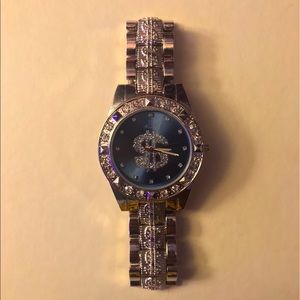 STAINLESS STEEL Riveria QUARTZ MOVT WATCH